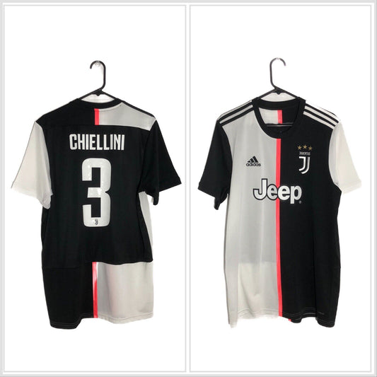 Chiellini 3 Juventus 2019 20 Large Home Shirt Excellent Condition Dw5455