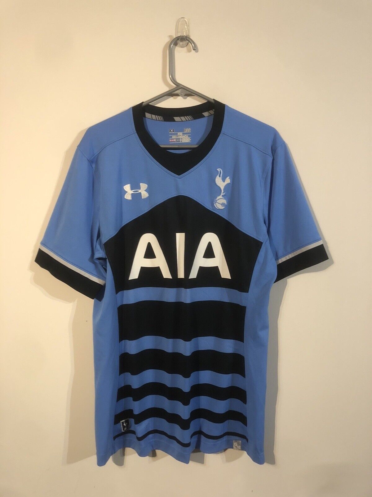 Kane #10 Tottenham Hotspur 2015/16 Large Away Shirt UA Excellent Condition