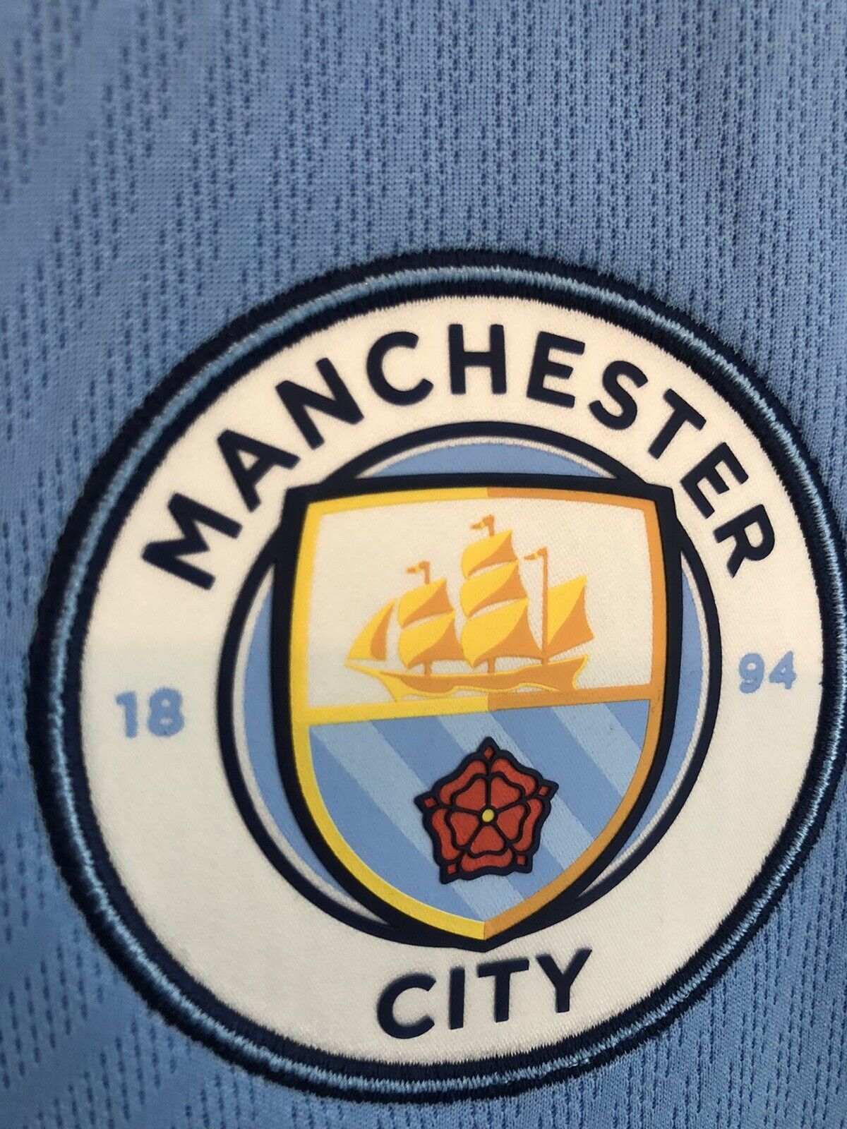 Silva 21 Manchester City 2019 20 Xl Home Shirt Excellent Condition 755586 01