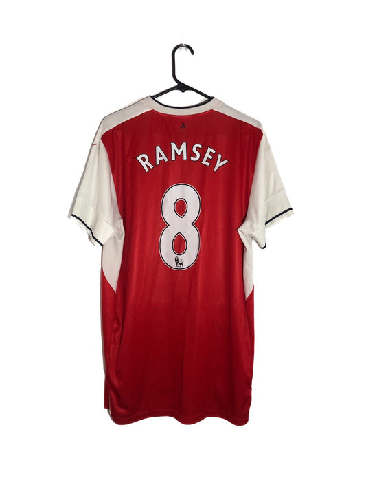 Arsenal Ramsey #8 2016/17 XL Home Shirt Excellent Condition 749712