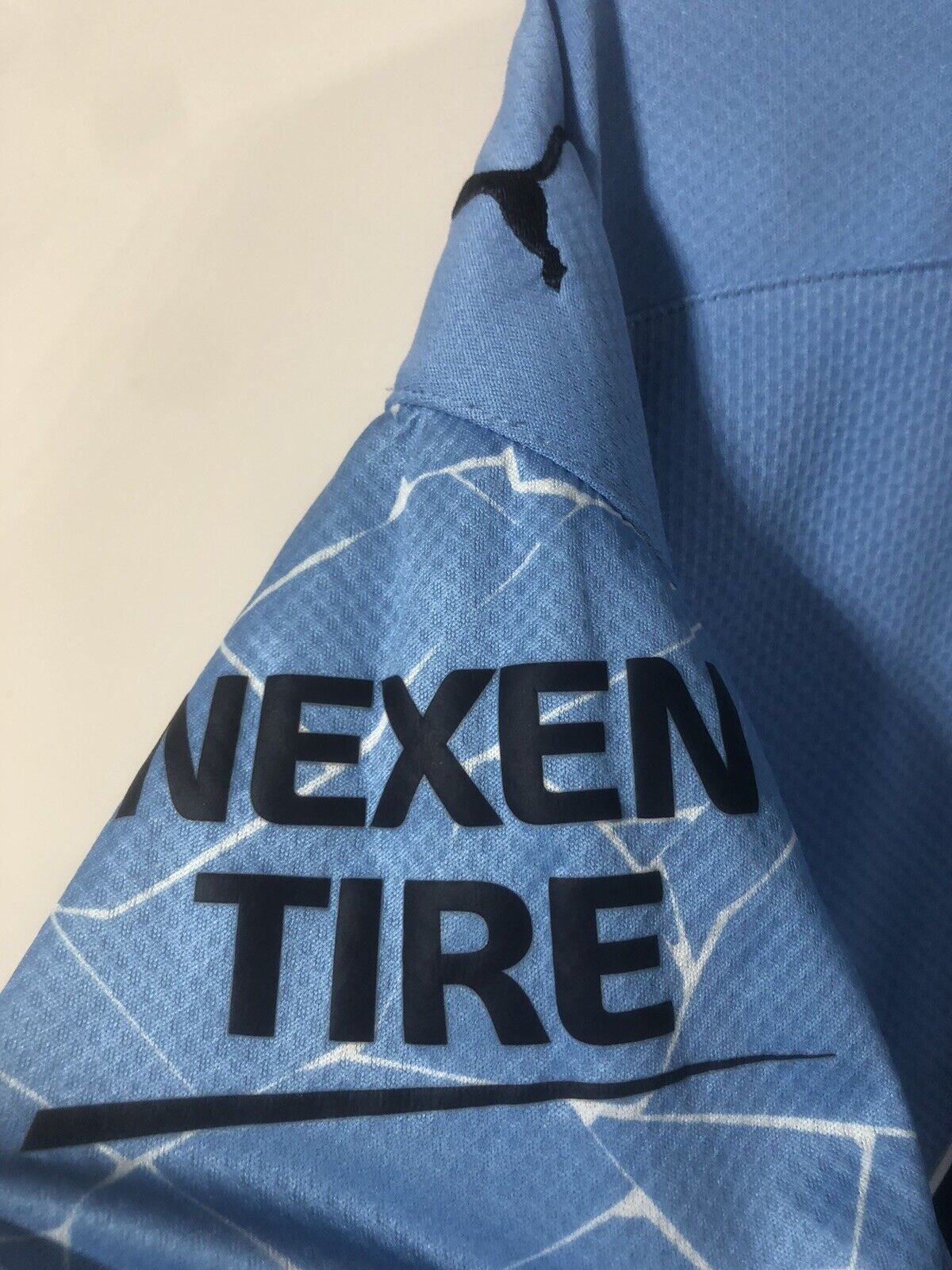 Foden 47 Manchester City 2020 21 Home Medium Shirt Excellent Condition 757058 01