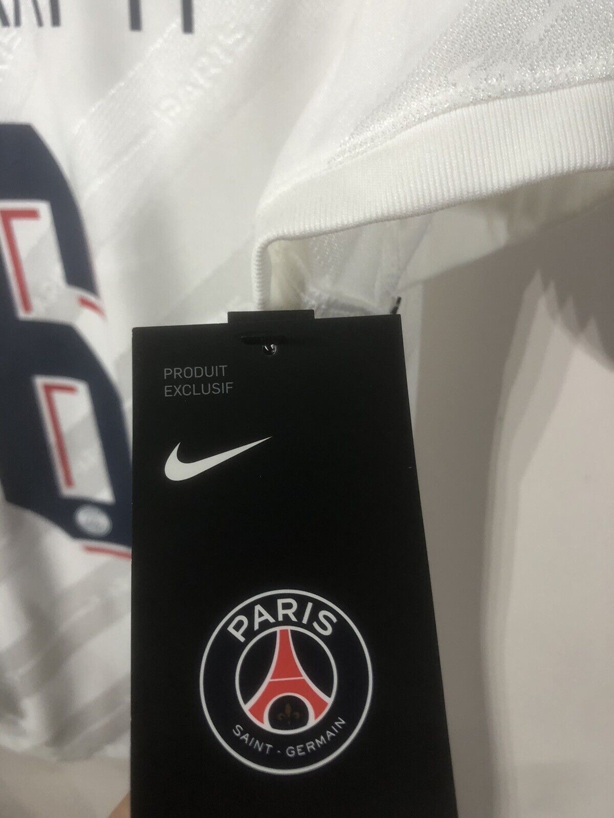 Veratti #6 Paris St Germain BNWT 2019/20 CL Medium 3rd Vaporknit Shirt Nike