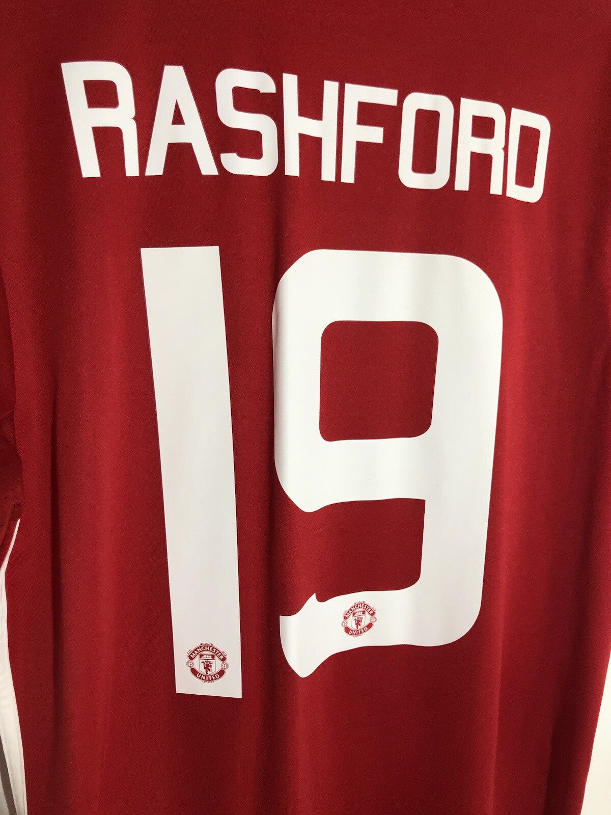 Manchester United Rashford #19 2016/17 Medium Home Shirt BNWT AI6720