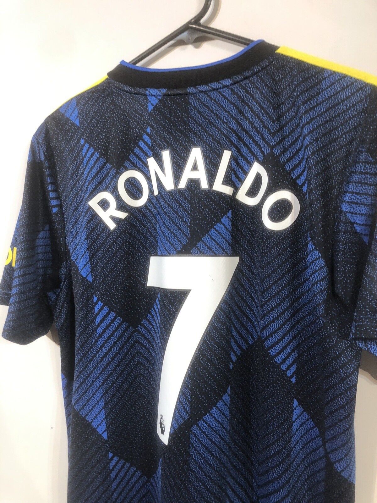 Ronaldo #7 Manchester United Medium 2021/22 3rd Shirt Adidas Excellent Condition