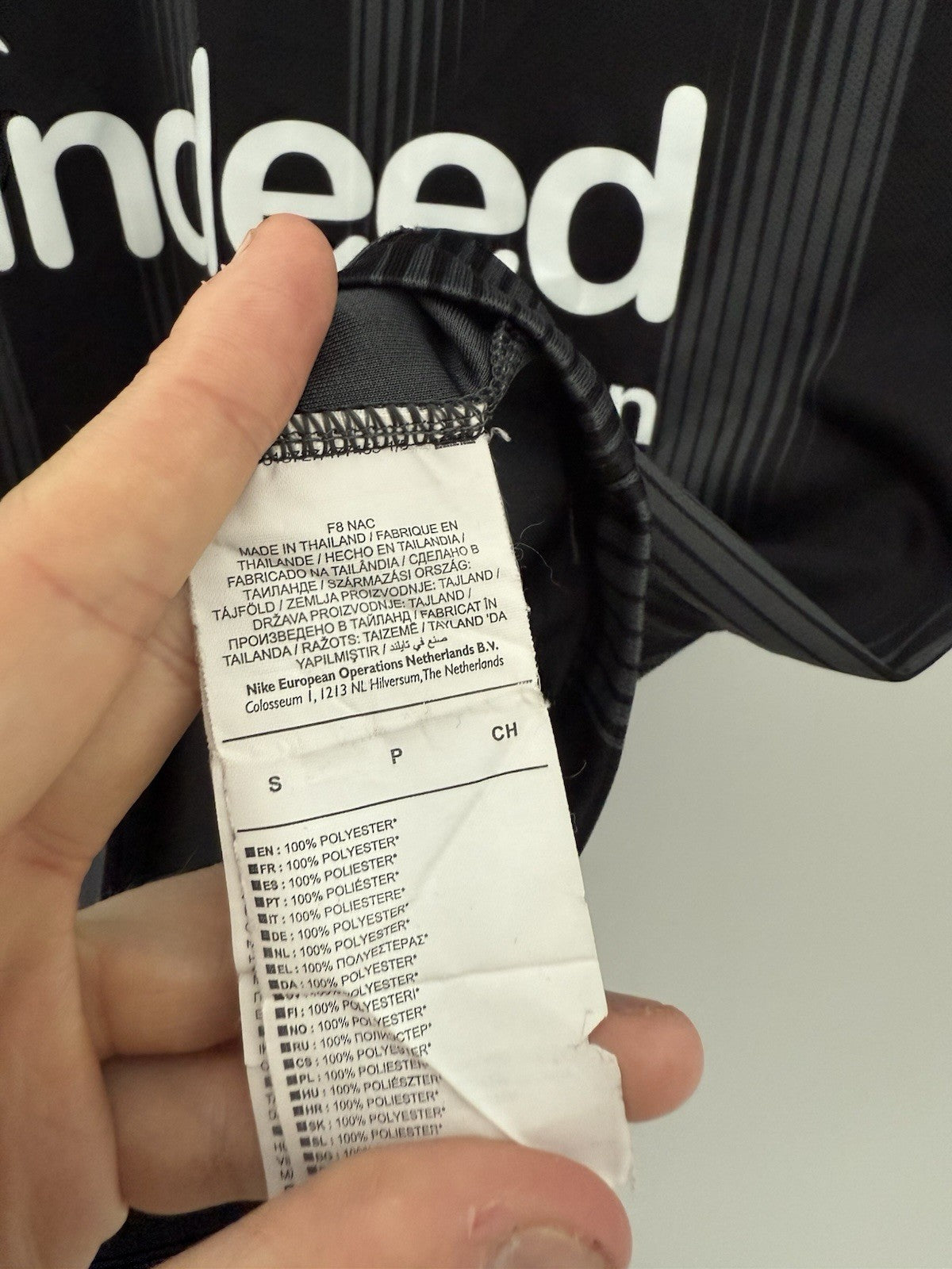 Eintracht Frankfurt 2018/19 Small Home Shirt Excellent Condition 919023-010