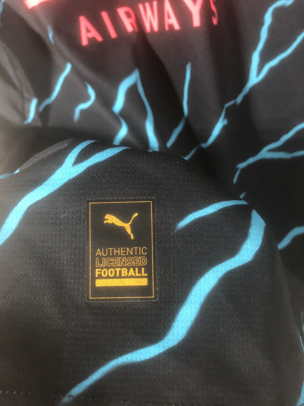 Haaland 9 Manchester City 2023 24 Large 3rd Shirt Excellent Condition 770460 03