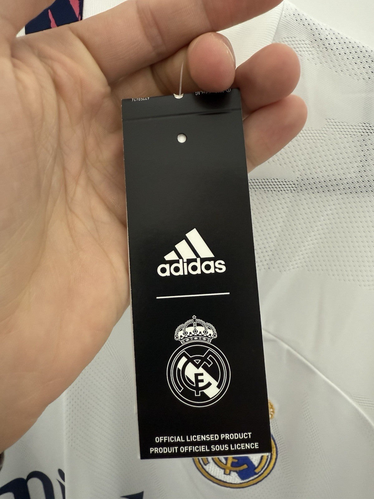 Real Madrid Benzema #9 2020/21 XL LS Home Shirt BNWT FQ7473