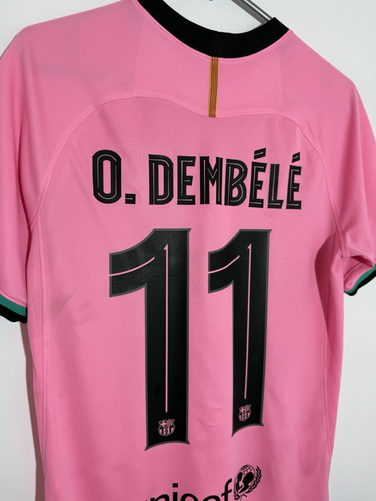 Barcelona O. Dembele #11 2020/21 Small 3rd Shirt Very Good Condition CK7819-654