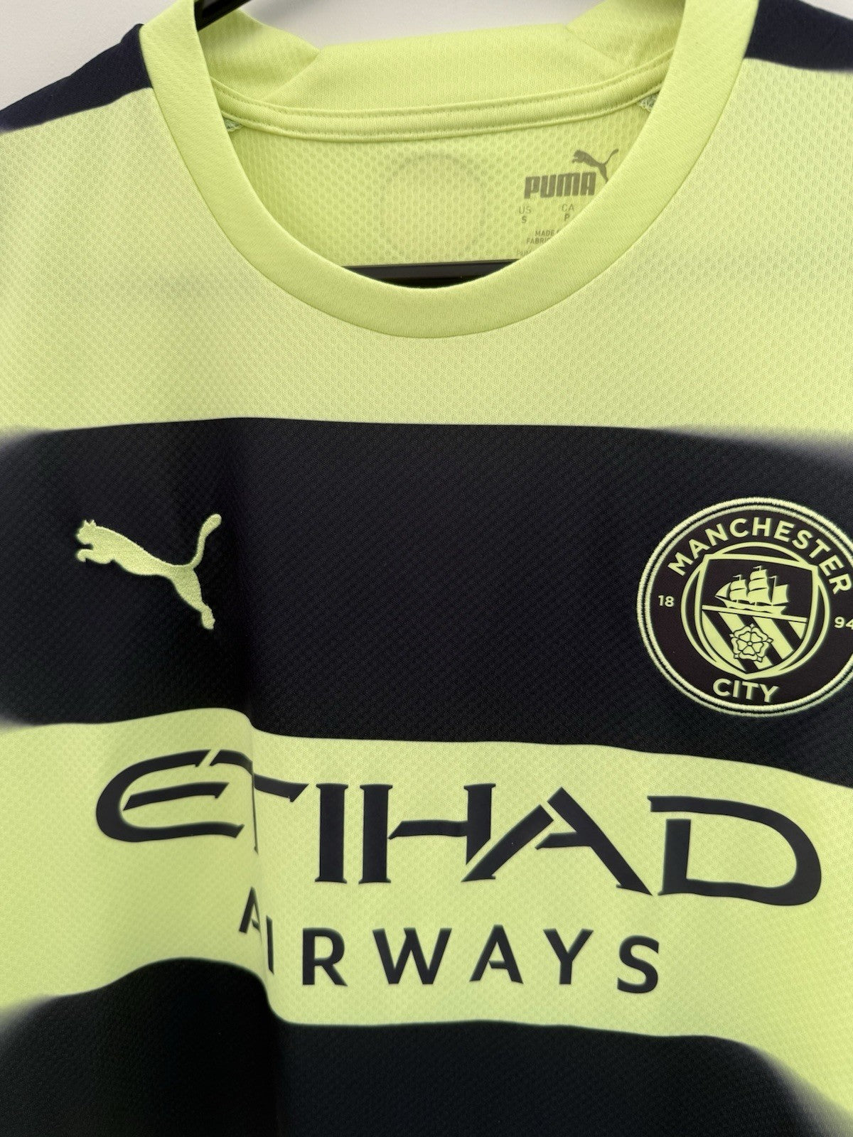 Manchester City Foden #47 2022/23 Small 3rd Shirt Excellent Condition 765734-03