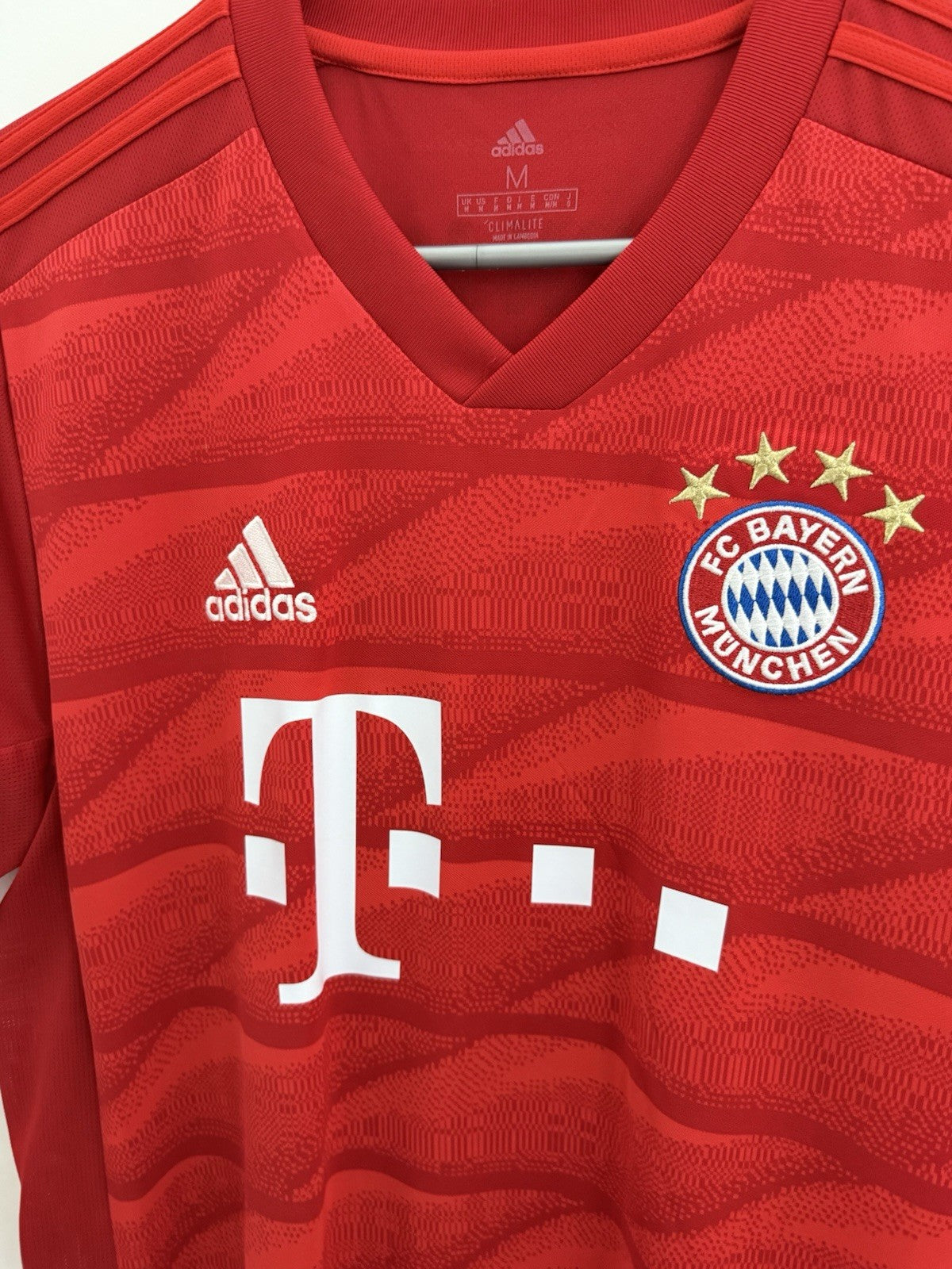 Bayern Munich Lewandowski #9 2019/20 Medium Home Excellent Condition DW7410