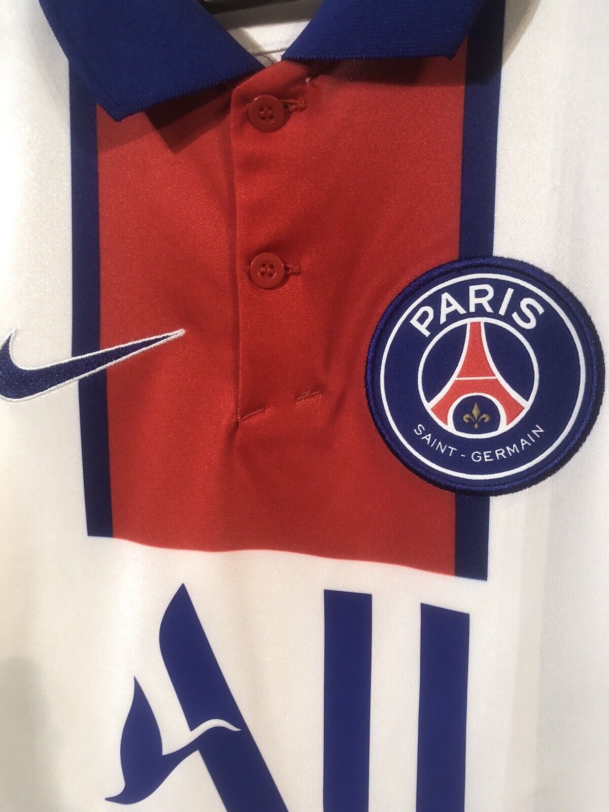 Mbappe #7 Paris St Germain 2020/21 Small Away Shirt Nike BNWT