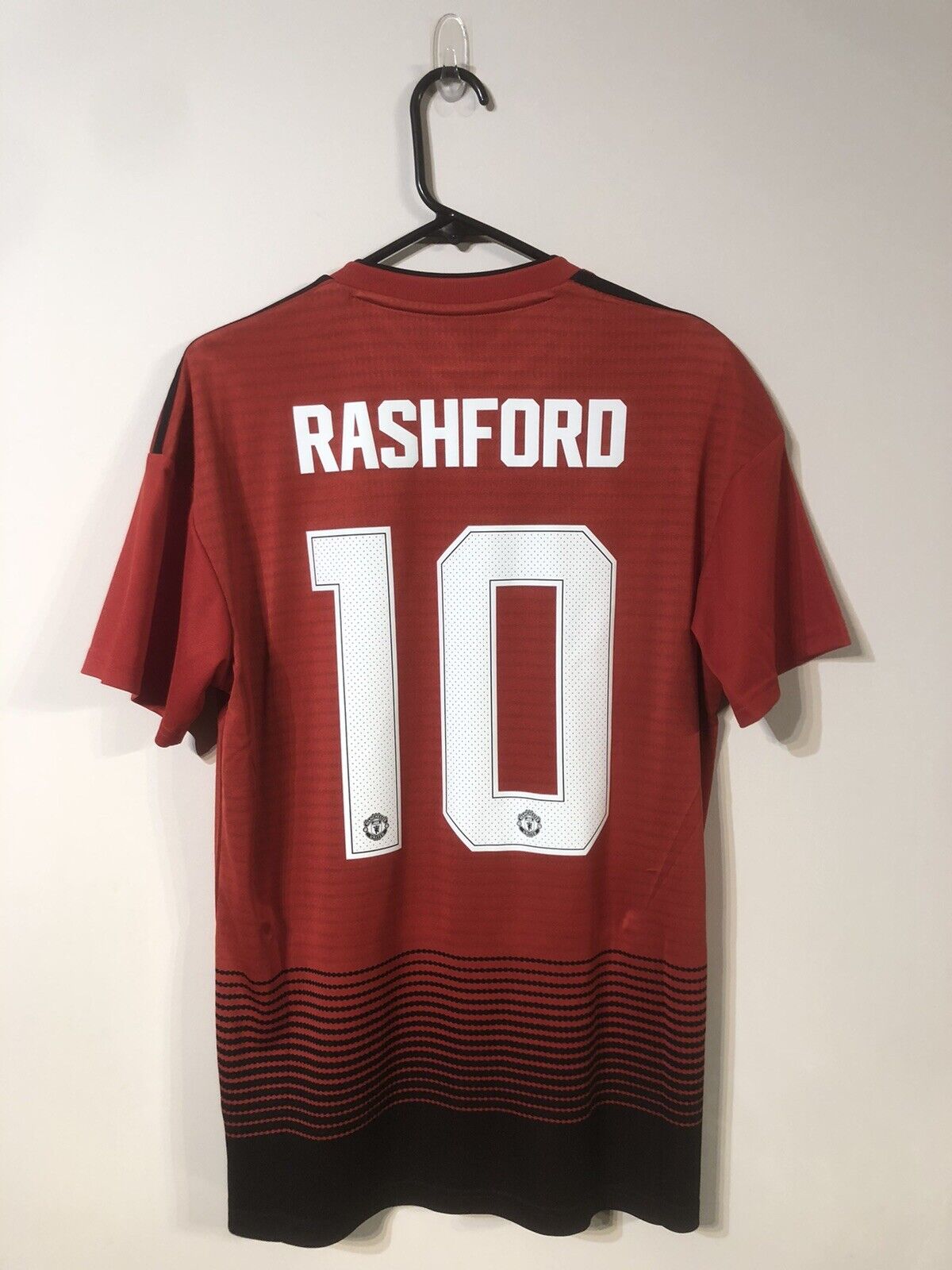 Rashford #10 Manchester United Medium 2018/19 Home Football Shirt Adidas BNWT