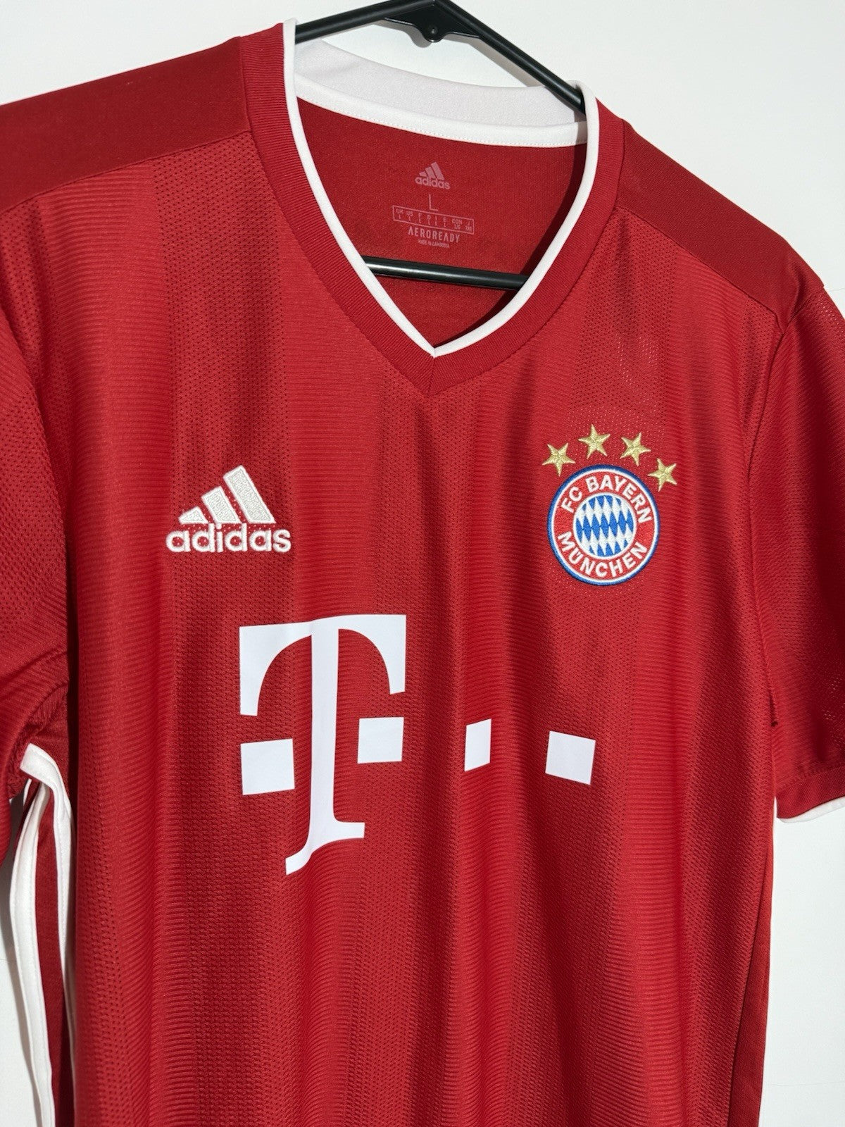 Bayern Munich Sane #10 2020/21 Large Home Shirt BNWT FR8358