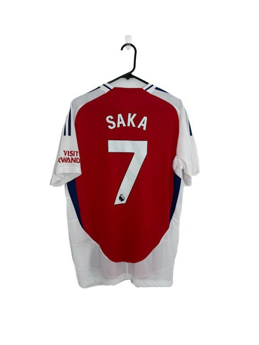 Arsenal Saka #7 2024/25 Large Home Authentic Shirt BNWT IT6140