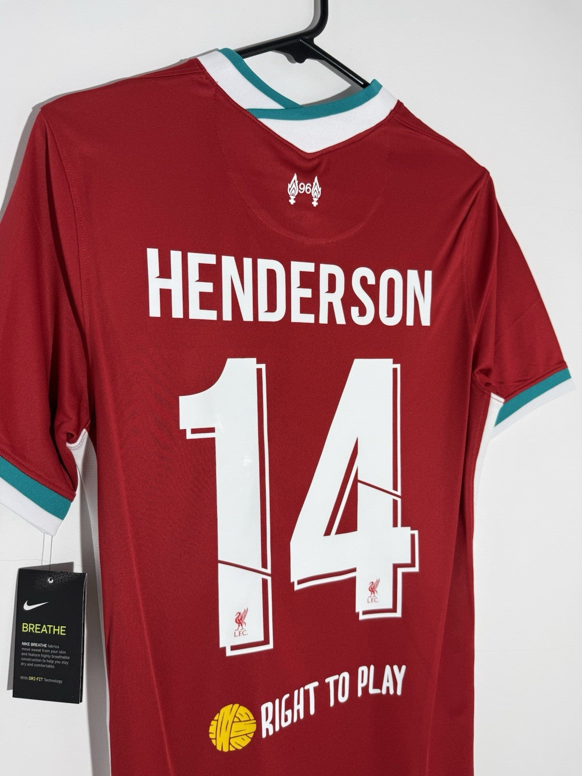 Liverpool Henderson #14 2020/21 Small Home Shirt Nike BNWT CZ2636-687
