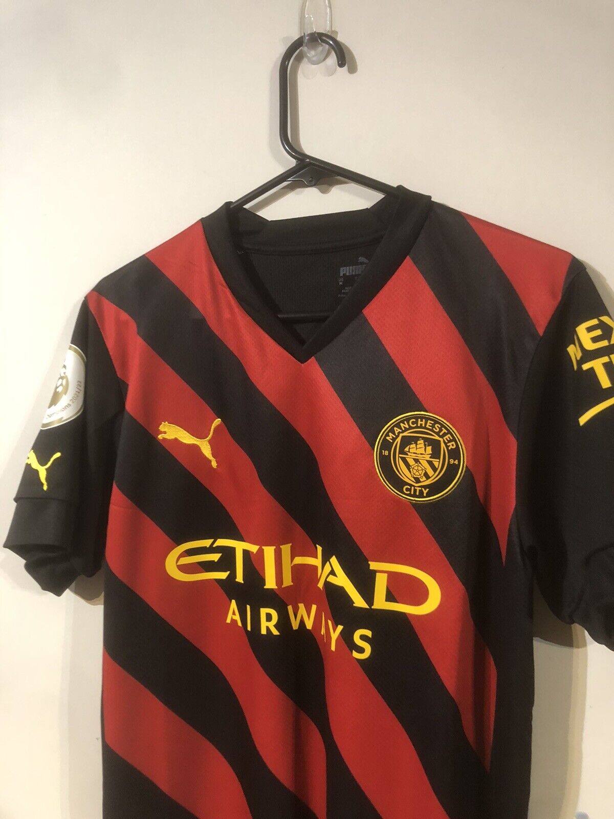 Rodri #16 Manchester City Treble 2022/23 Medium Away Shirt BNWT