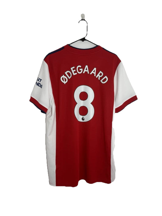 Arsenal Odegaard #8 2021/22 XL Home Shirt Adidas Excellent Condition GM0217