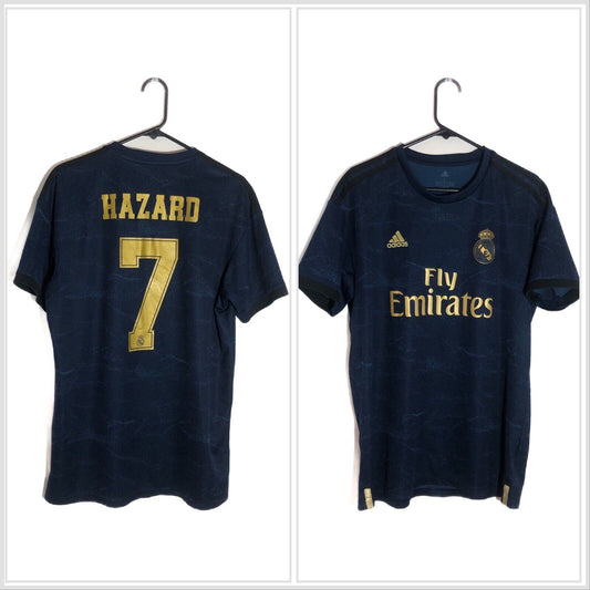 Hazard 7 Real Madrid 2019 20 Large Away Shirt Adidas Very Good Condition Fj3151