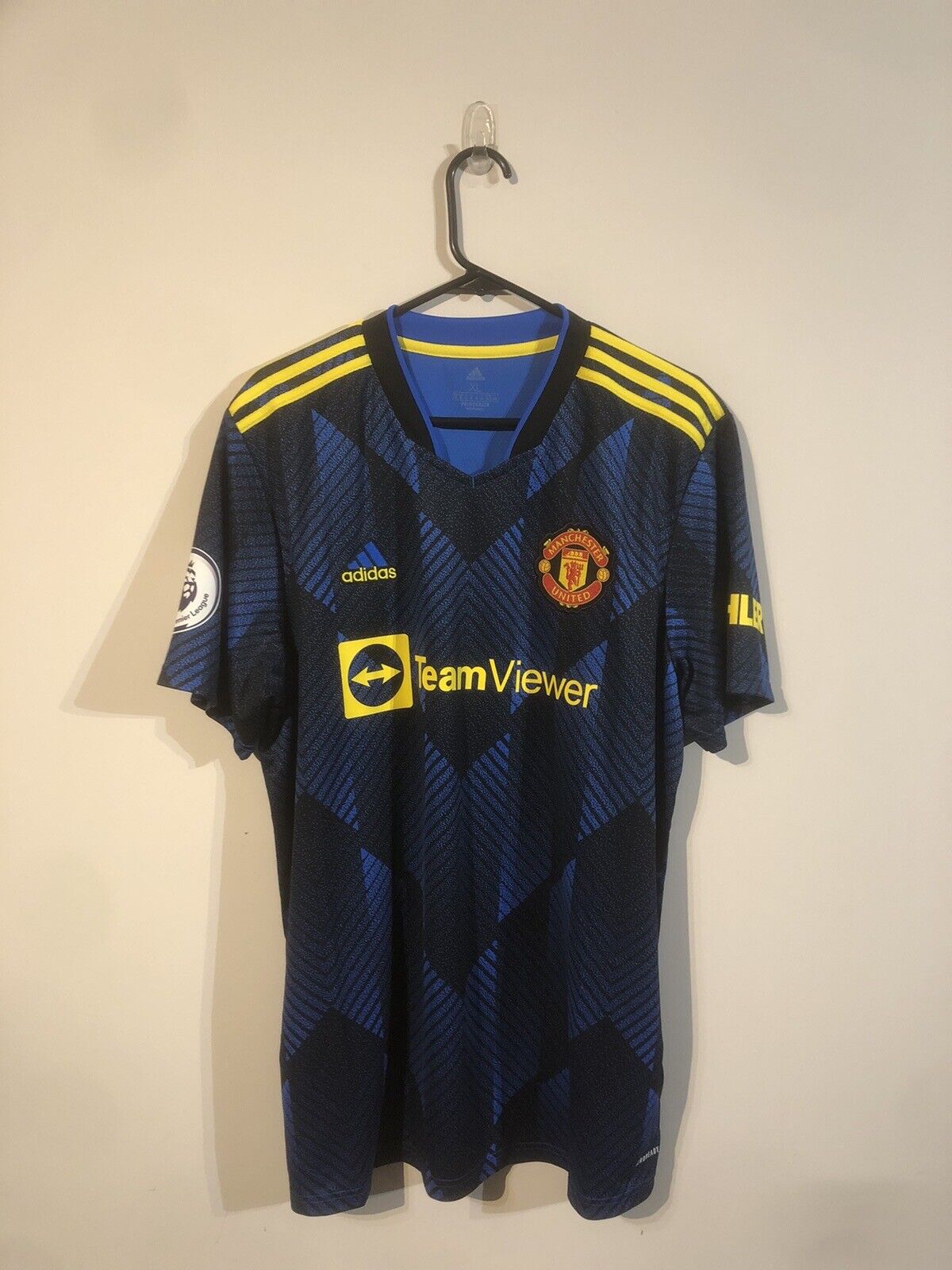 Ronaldo #7 Manchester United X-Large 2021/22 3rd Shirt BNWT