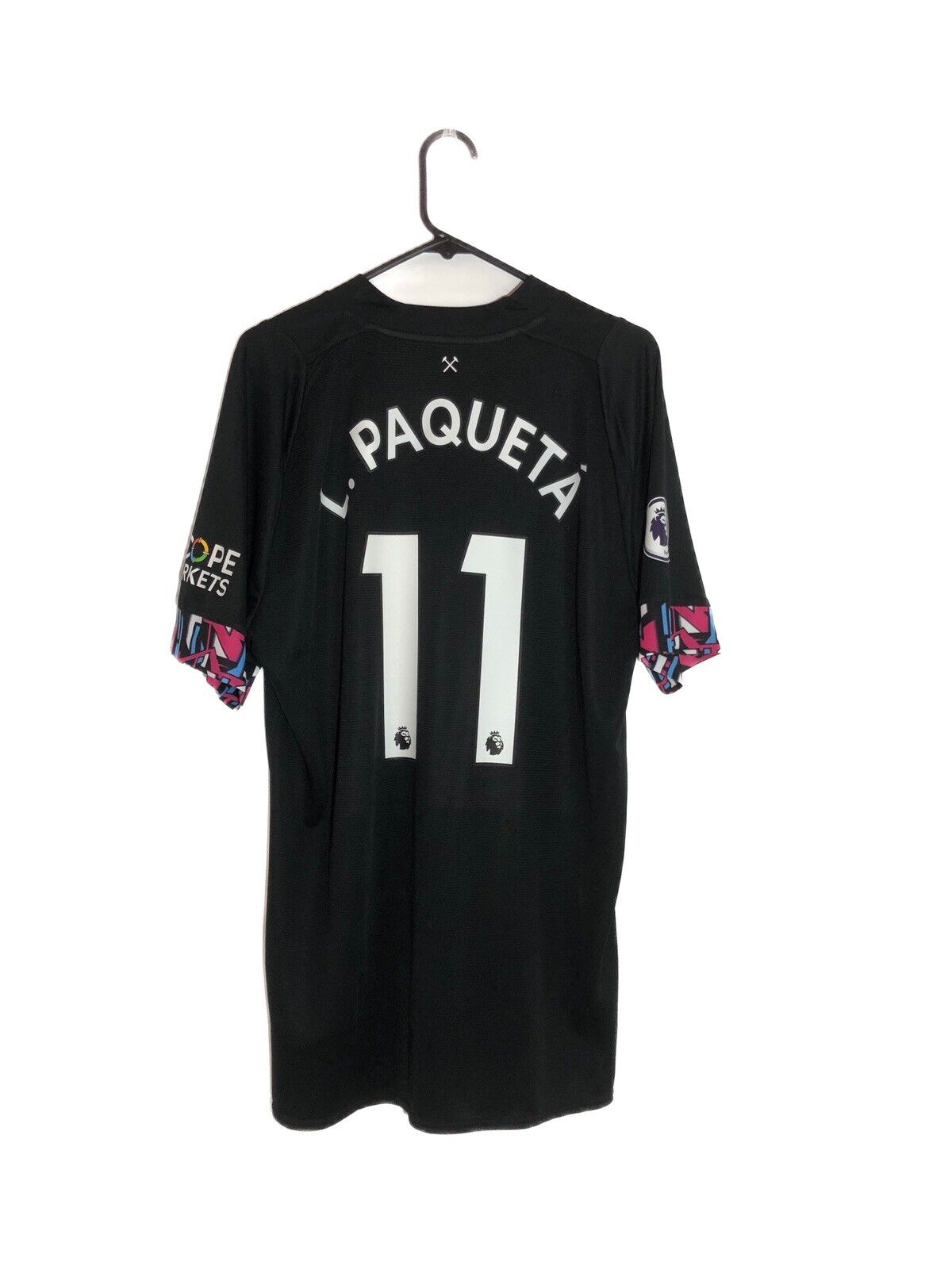 L Paqueta 11 West Ham United 2022 23 Xl Away Umbro Excellent Condition