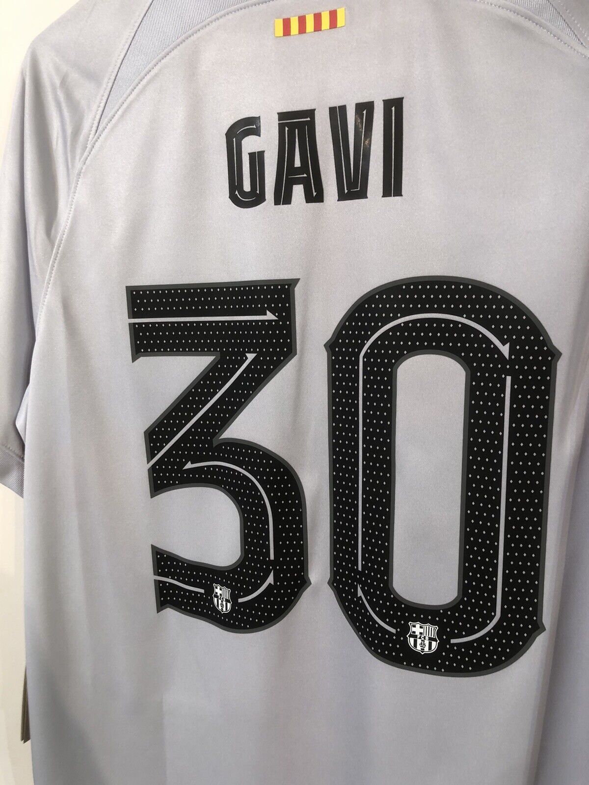 Gavi #30 Barcelona Euro 2022/23 3rd Large Football Shirt Nike BNWT