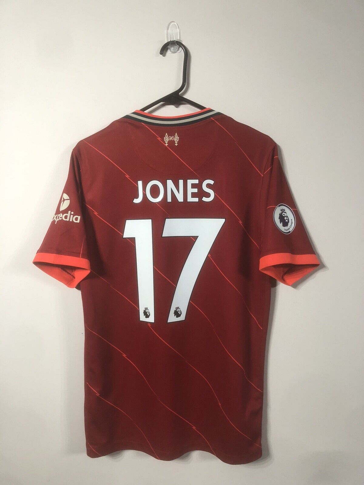 Jones #17 Liverpool Medium 2021/22 Home Shirt Nike Excellent Condition