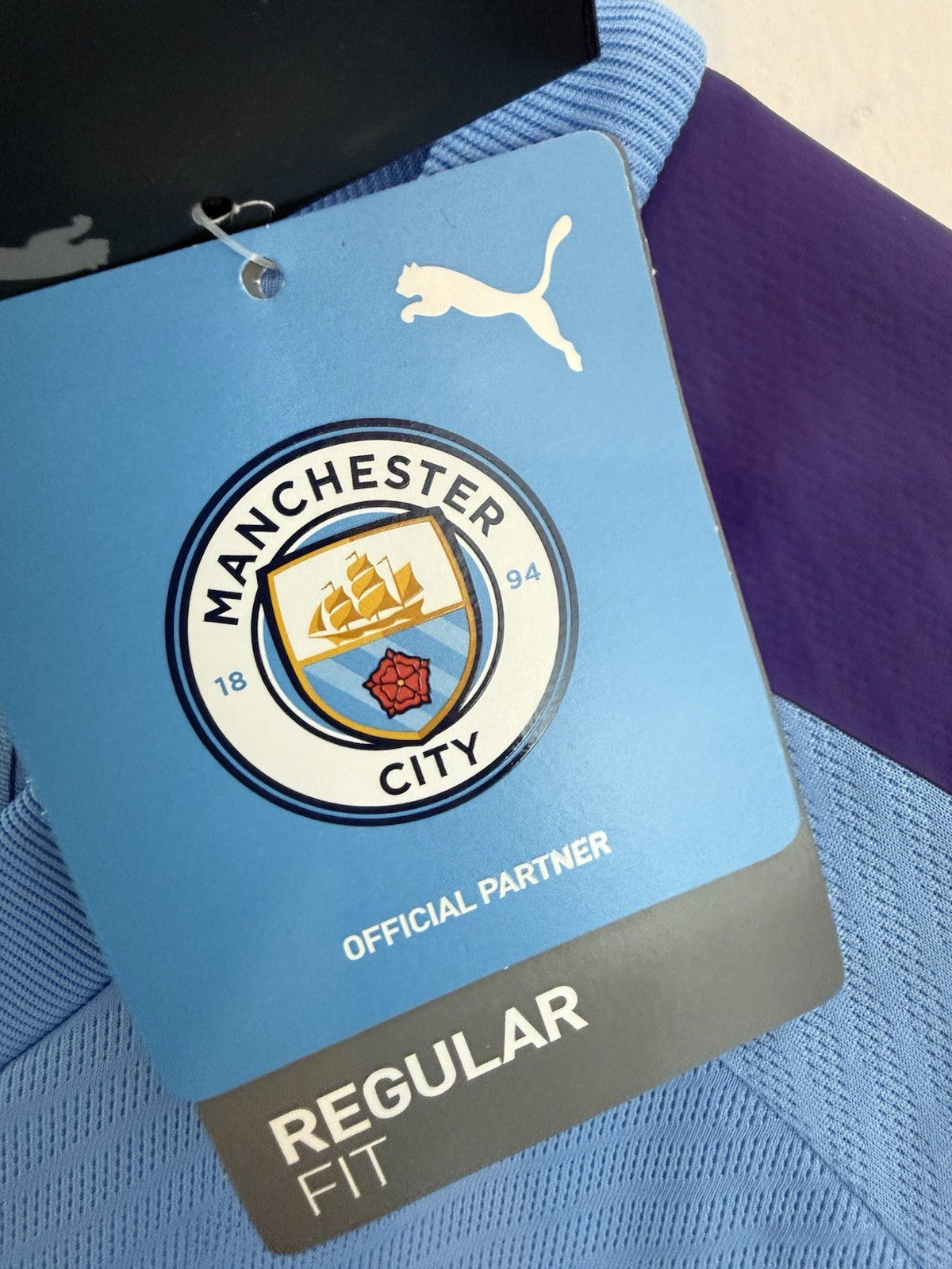 Manchester City Fernandinho #25 2019/20 Medium Home Excellent Conditio 755586-01