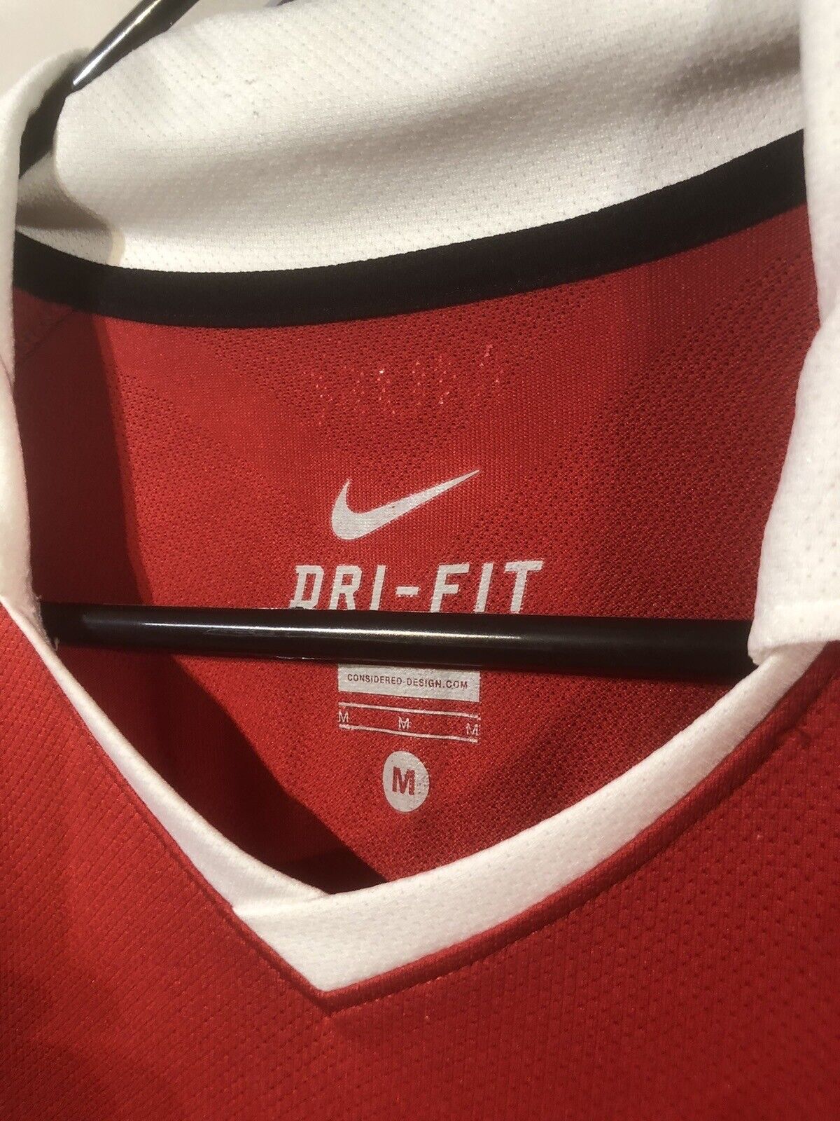 Hargreaves #4 Manchester United 2010/11 Medium Home Shirt Excellent Condition