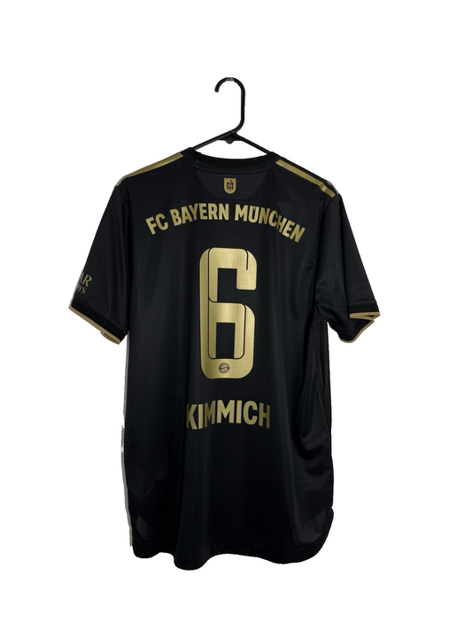Bayern Munich Kimmich #6 2021/22 Large Authentic Away Excellent Condition GM5312