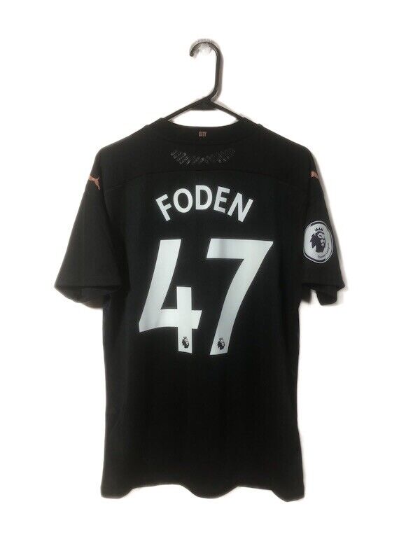 Foden 47 Man City 2020 21 Large Authentic Away Excellent Condition