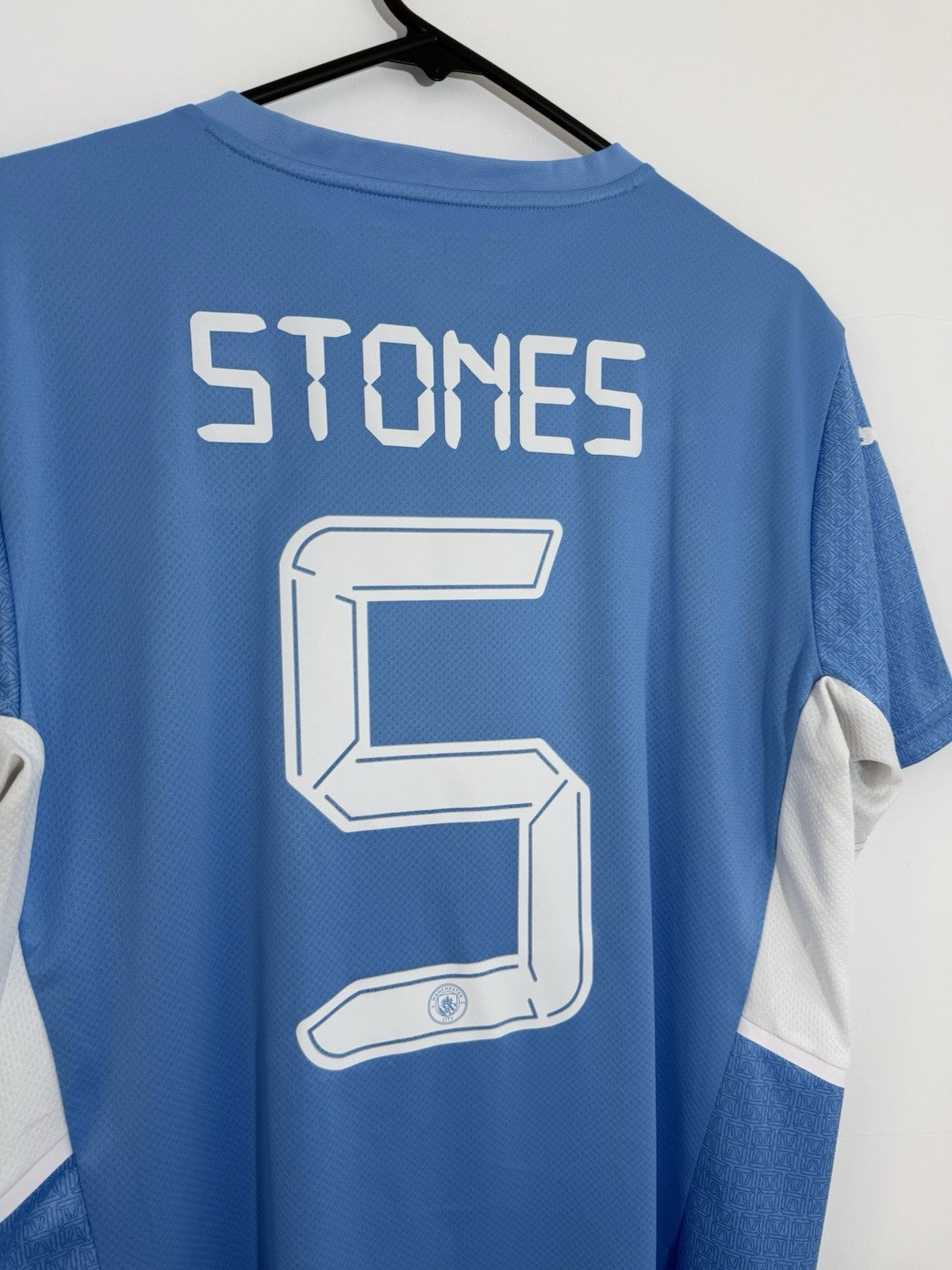Manchester City Stones #5 2021/22 Large Home Shirt Excellent Condition 759202-01