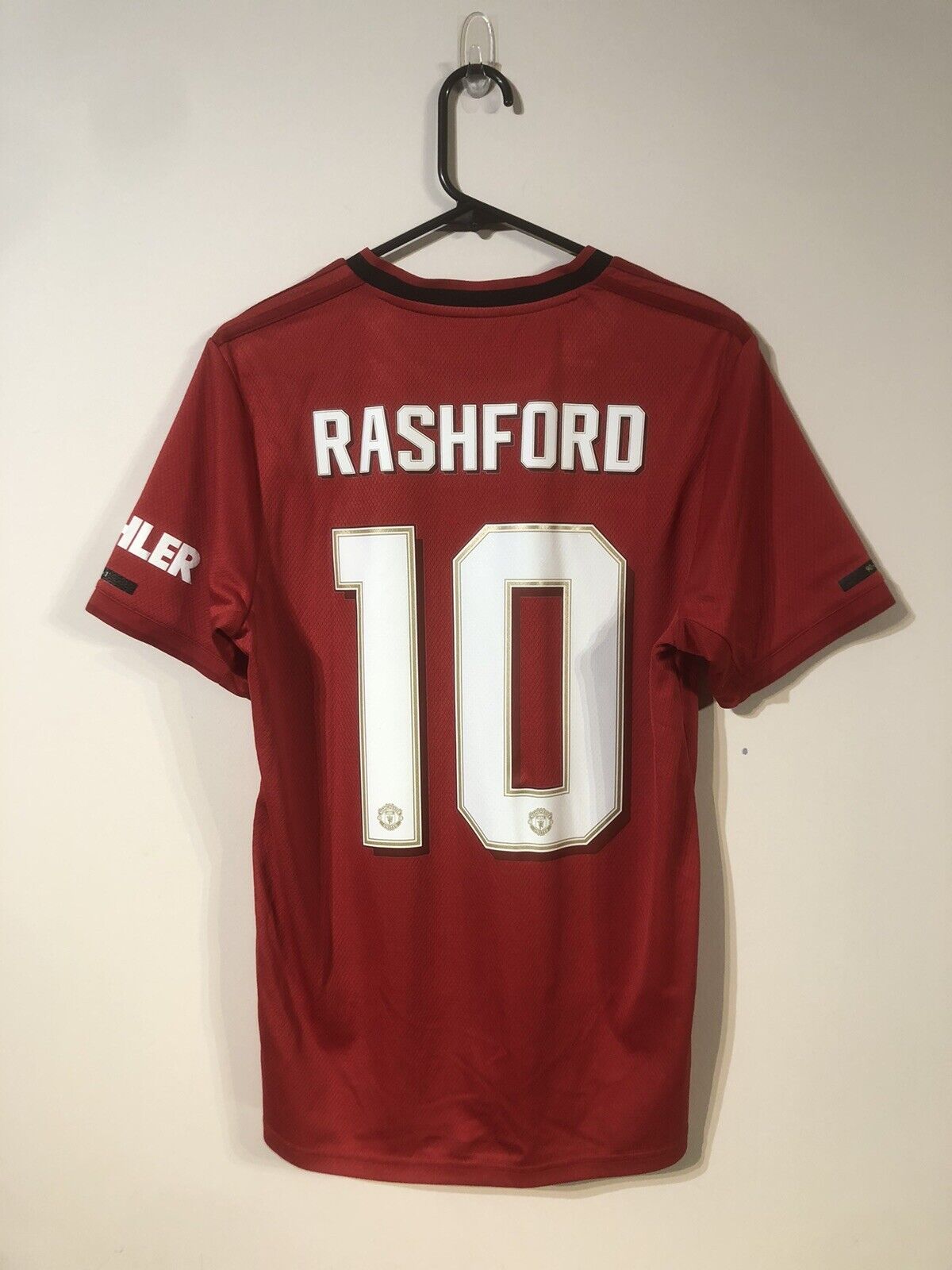 Rashford #10 Manchester United Medium 2019/20 Home Shirt Very Good Condition