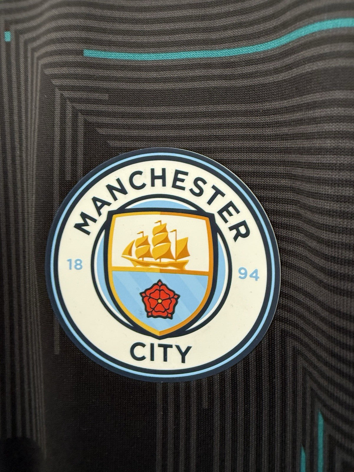 Man City Ederson M. #31 2021/22 Large Home Auth GK Excellent Condition 759185-49