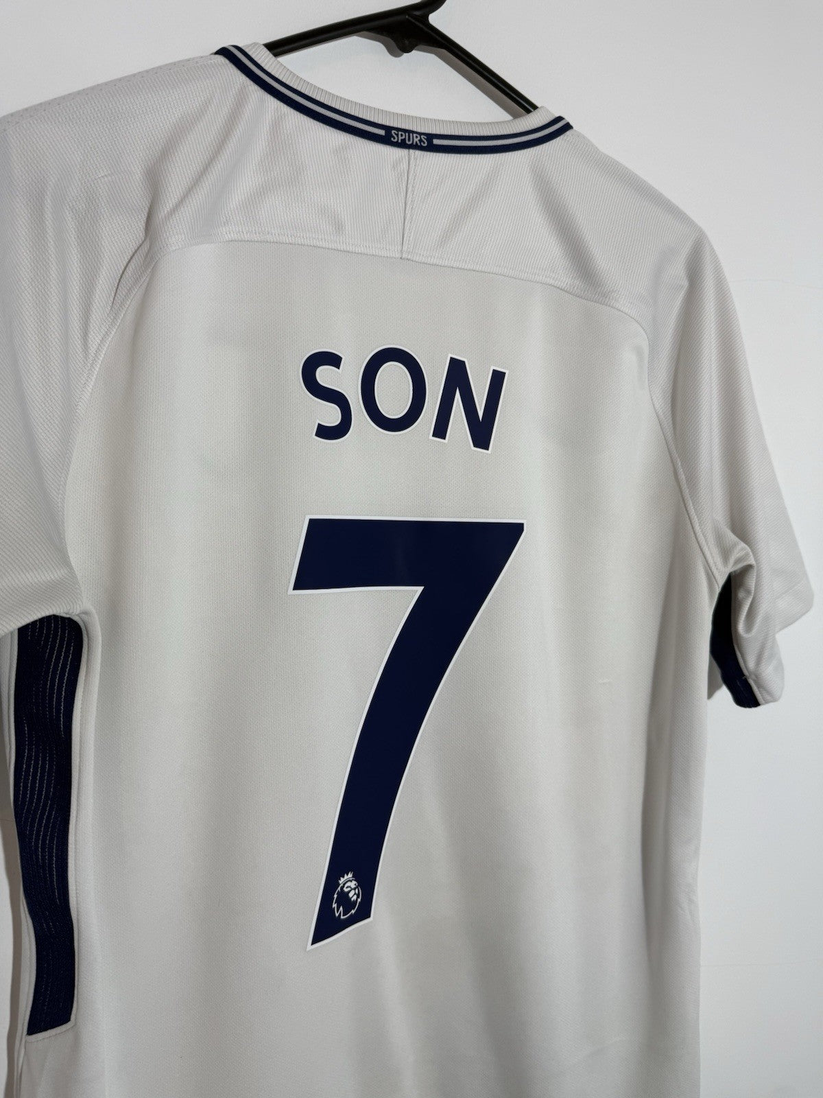 Tottenham Hotspur Son #7 2017/18 Medium Home Excellent Condition 896317-101