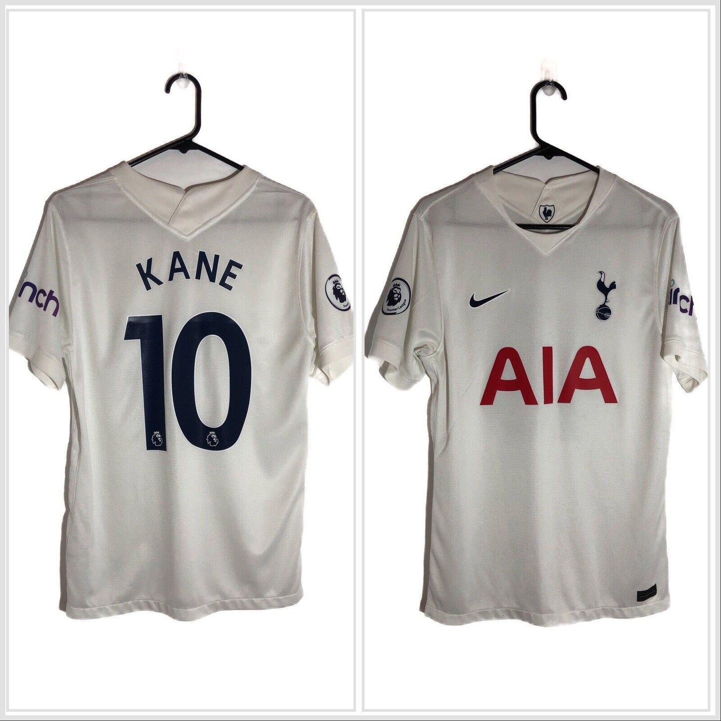Kane 10 Tottenham Hotspur 2021 22 Medium Home Excellent Condition Cv7918 101