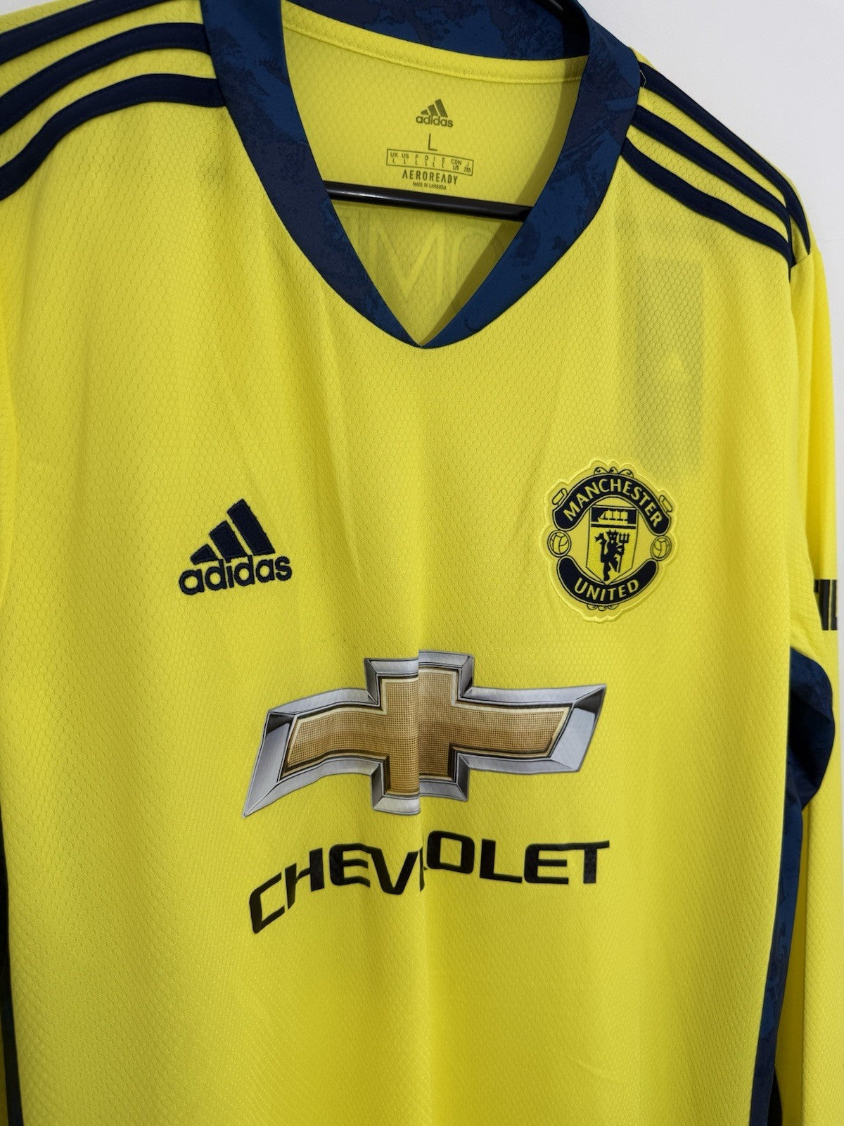 Manchester United S. Romero #22 2020/21 Large Away GK Shirt BNWT EE2392