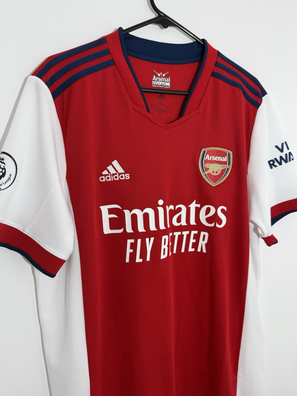 Arsenal Saka #7 2021/22 XL Home Shirt Adidas Excellent Condition GM0217