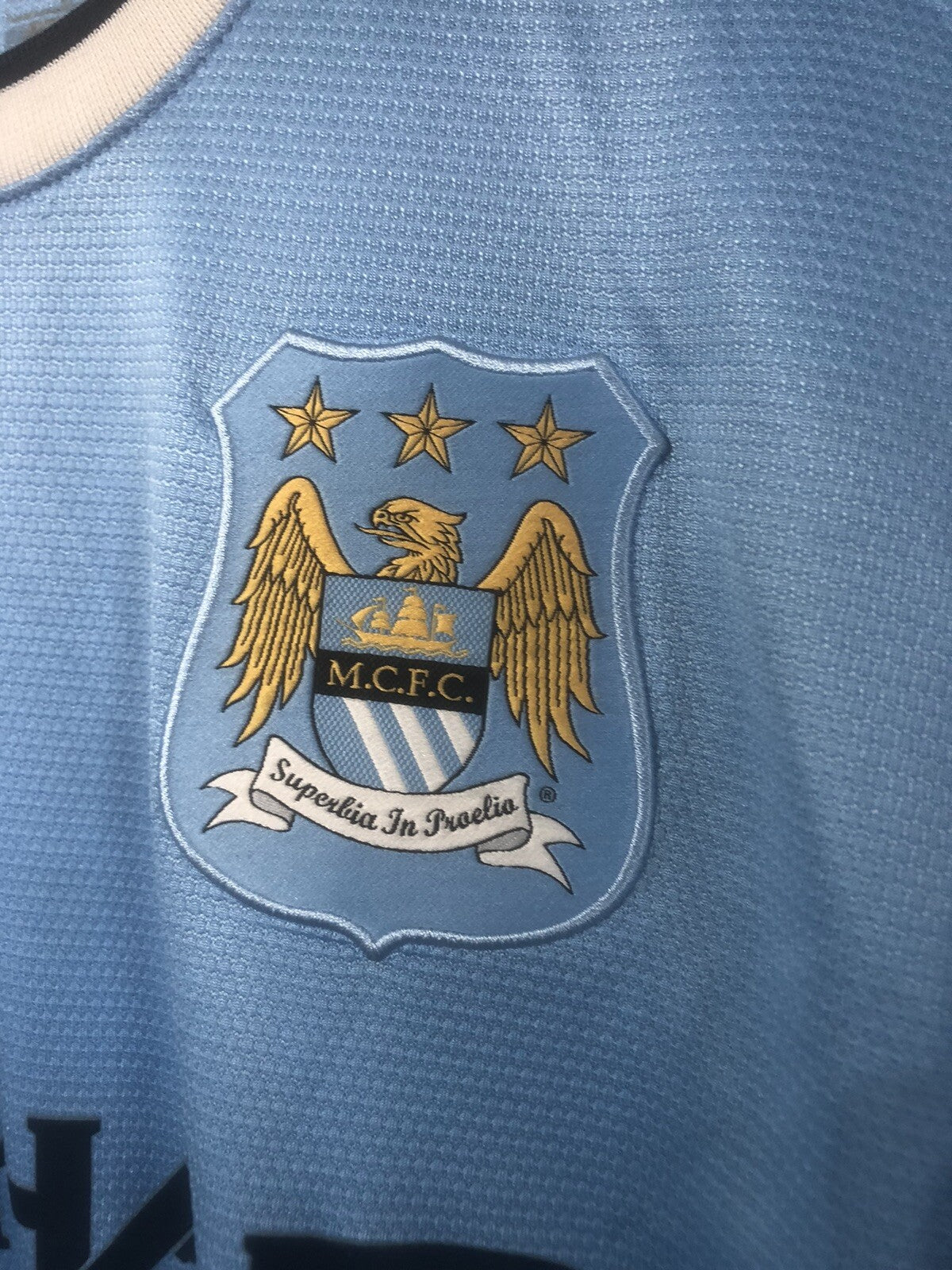 Manchester City Zabaleta #5 2013/14 Large Home Very Good Condition 574863-489