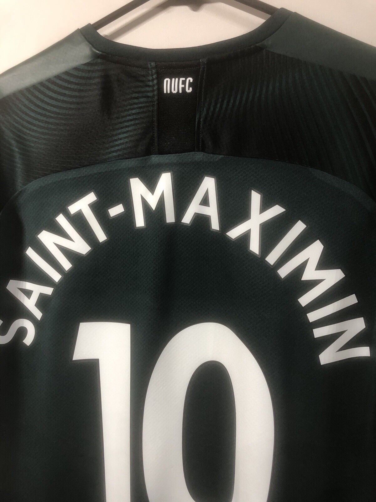 Saint Maximin 10 Newcastle Utd Away Large 2019 20 Excellent Condition 756299 03