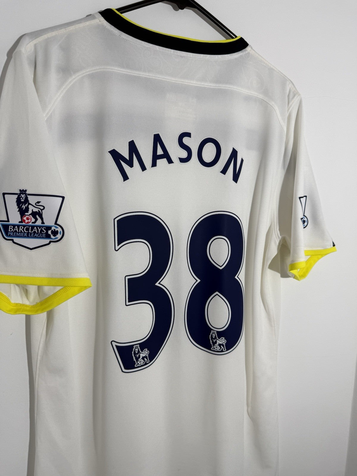 Tottenham Hotspur Mason #38 2014/15 Large Home Shirt Excellent Condition 1245245