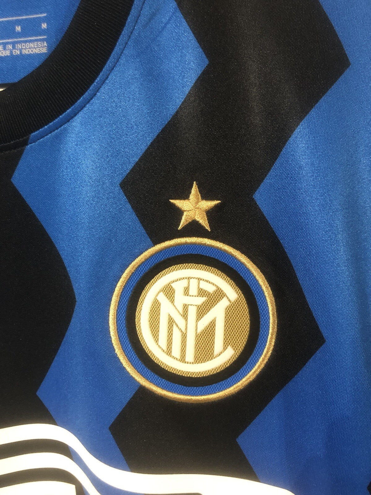 Inter Milan Skriniar #37 2020/21 Medium Home Shirt Nike BNWT CD4240-414