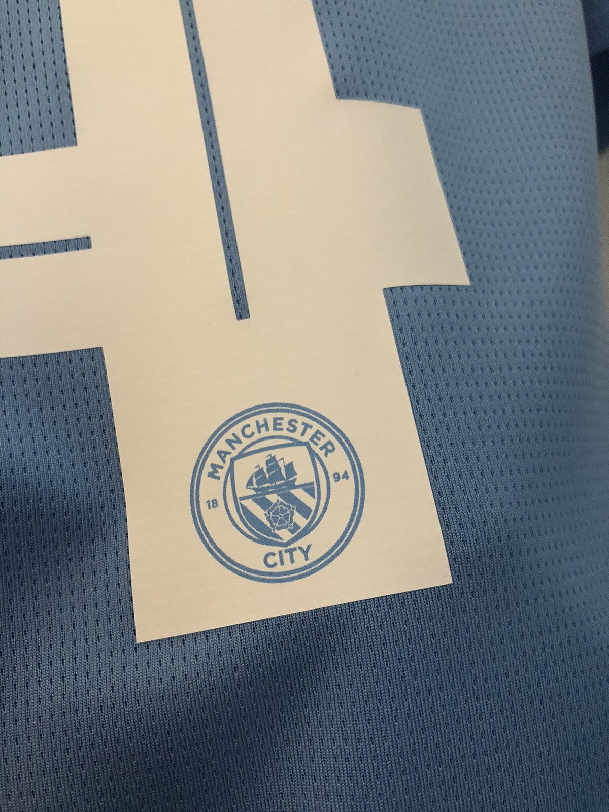 Manchester City Gvardiol #24 2023/24 Medium Home Excellent Condition 770438-01