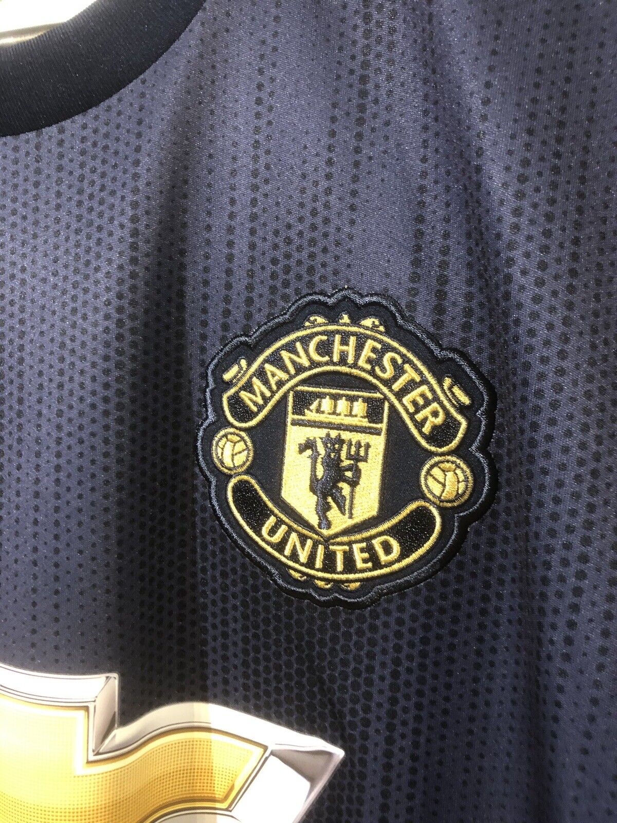 Rashford #10 Manchester United 2018/19 3rd Large Shirt Adidas Excellent Condit