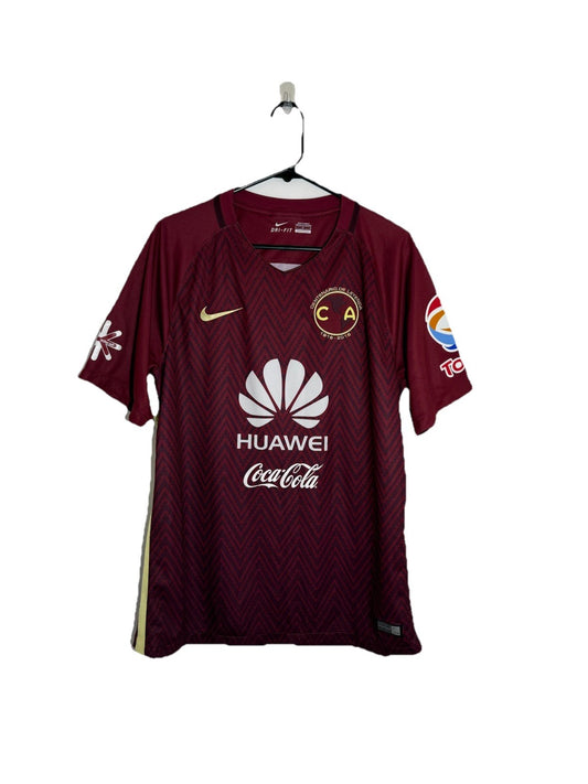 Club America 2016/17 Medium Away Shirt Nike Excellent Condition 776819-678