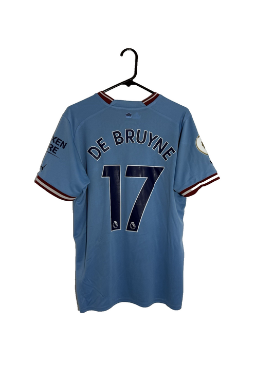 Manchester City De Bruyne #17 2022/23 Large Home Excellent Condition 765710-01