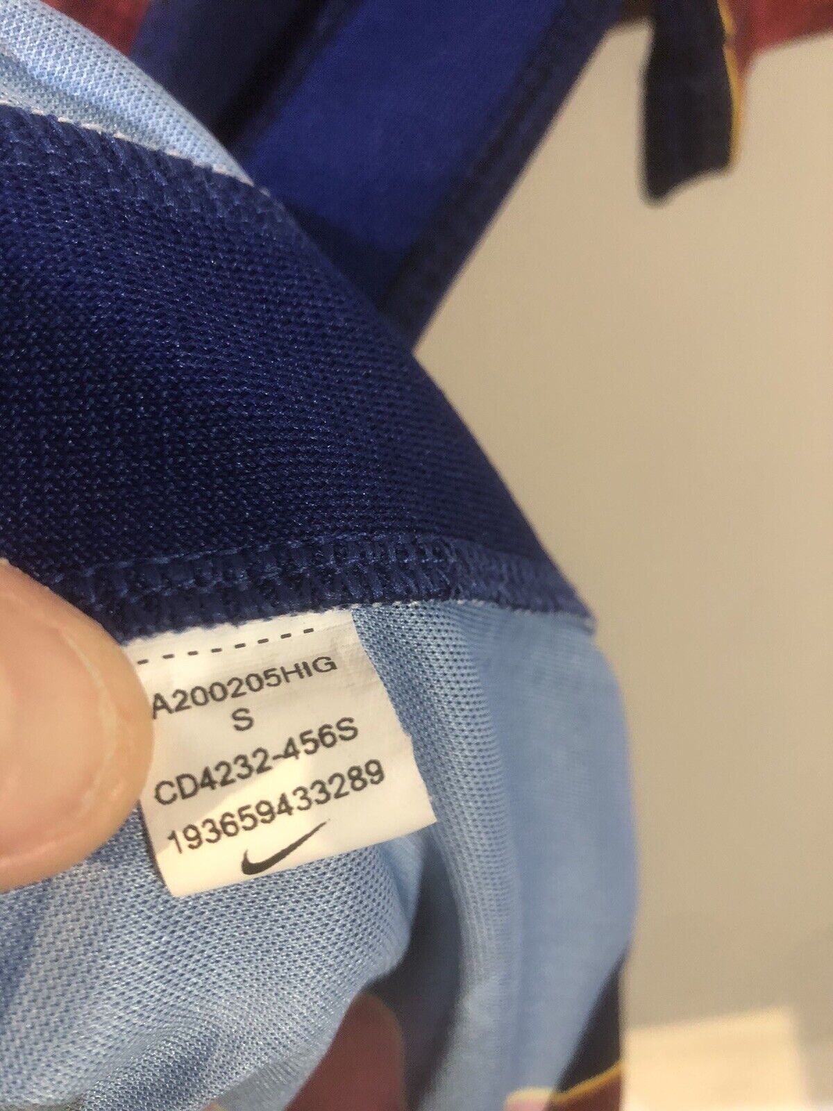 Dest #2 Barcelona Small 2020/21 Home Shirt Very Good Condition