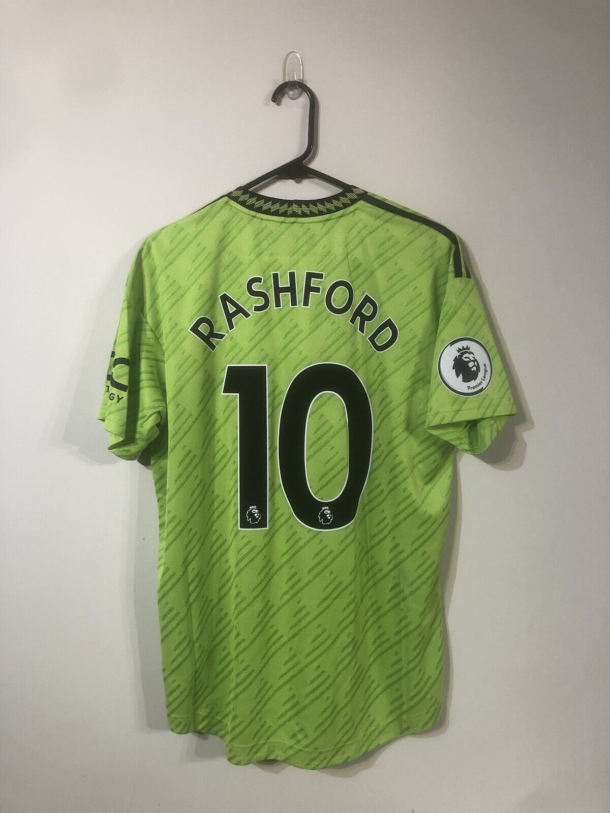 Rashford #10 Manchester United 2022/23 3rd Authentic Large Shirt Adidas BNWT