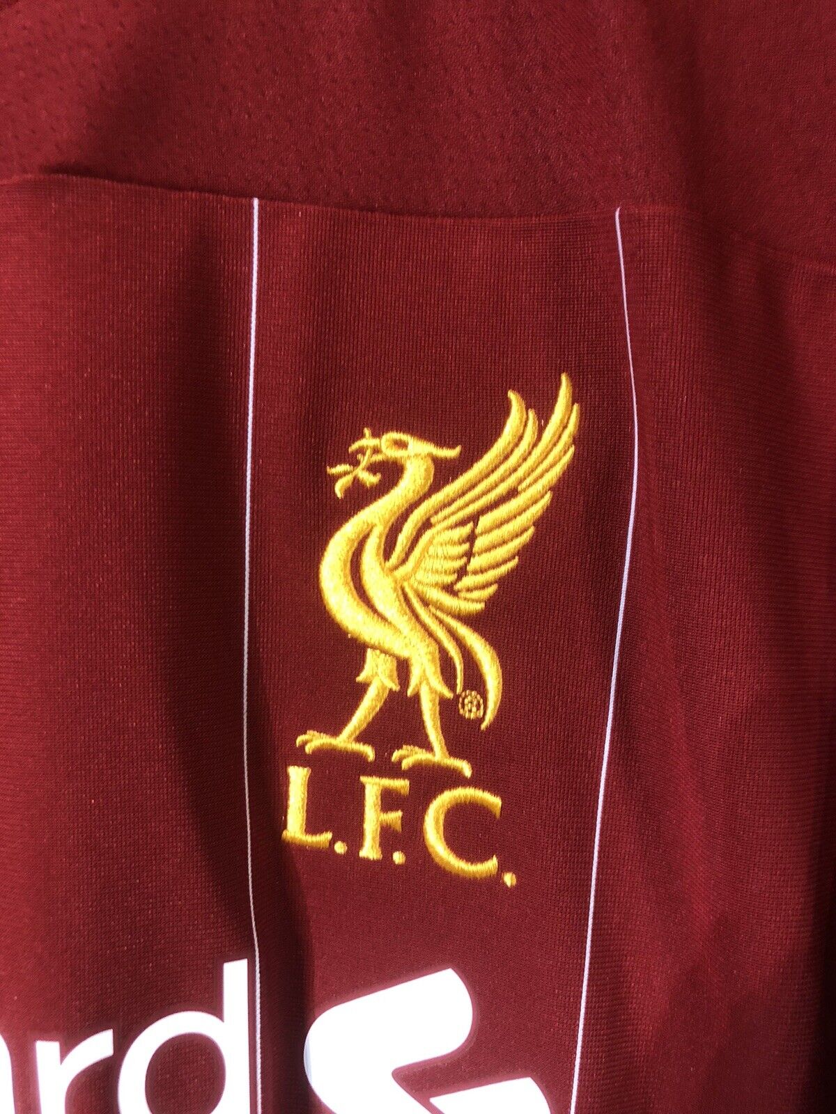 Fabinho #3 Liverpool Large CL 2019/20 Home Shirt Jersey New Balance BNWT