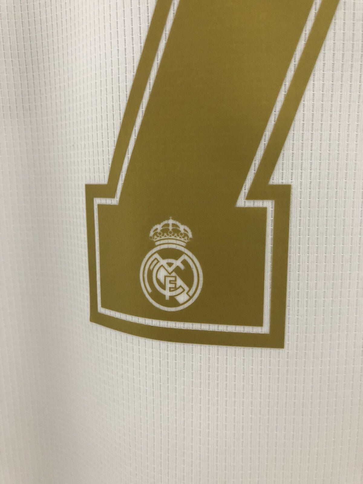 Real Madrid Hazard #7 2019/20 Small Home Shirt Excellent Condition DW4433