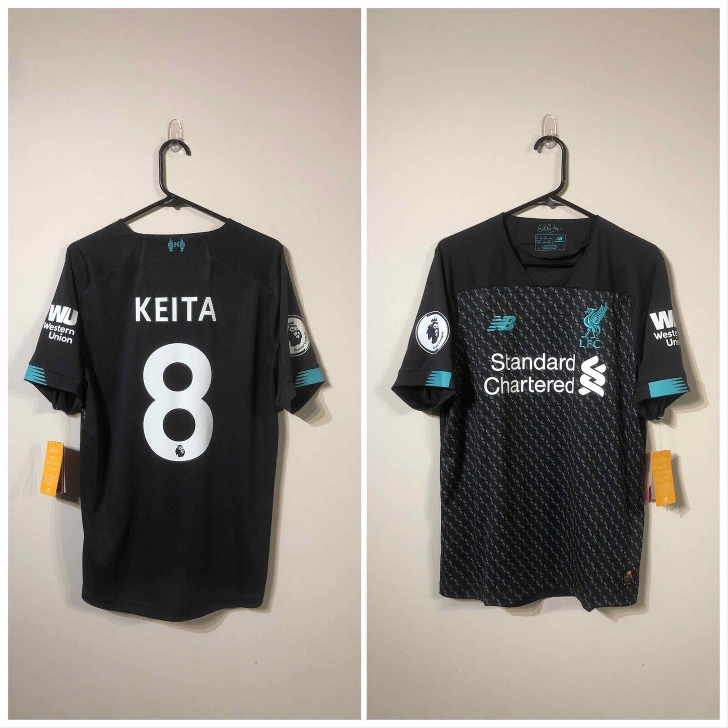 Keita #8 Liverpool 2019/20 Medium 3rd Shirt New Balance BNWT